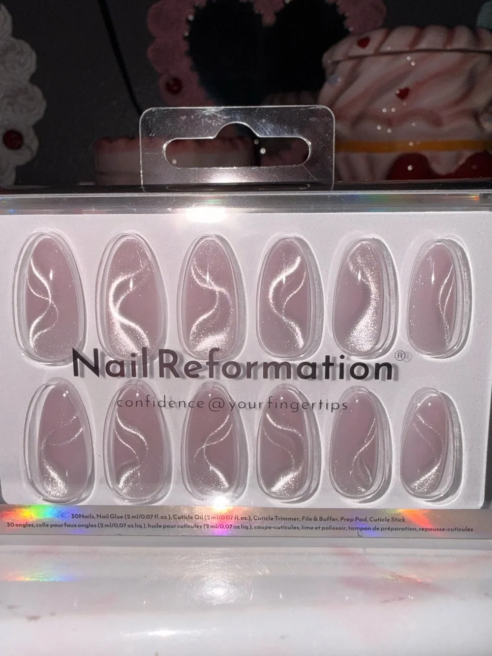 Nail Reformation Reflective Press On Nails